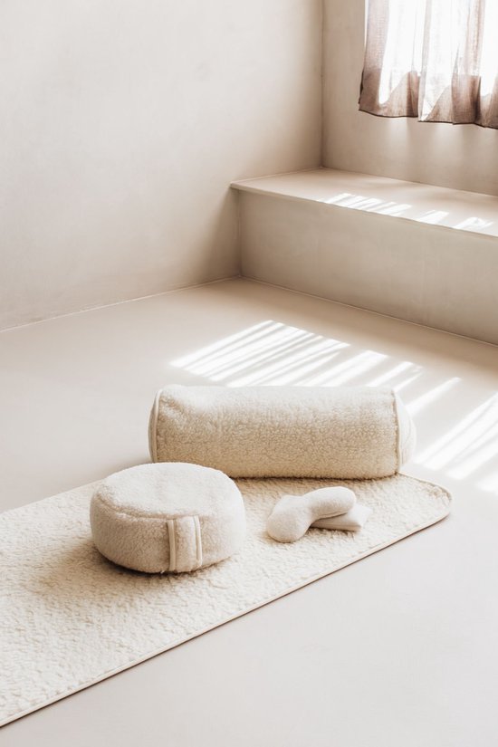 Oogkussen merino wol gevormd - Lotus van Merkloos — afbeelding 2