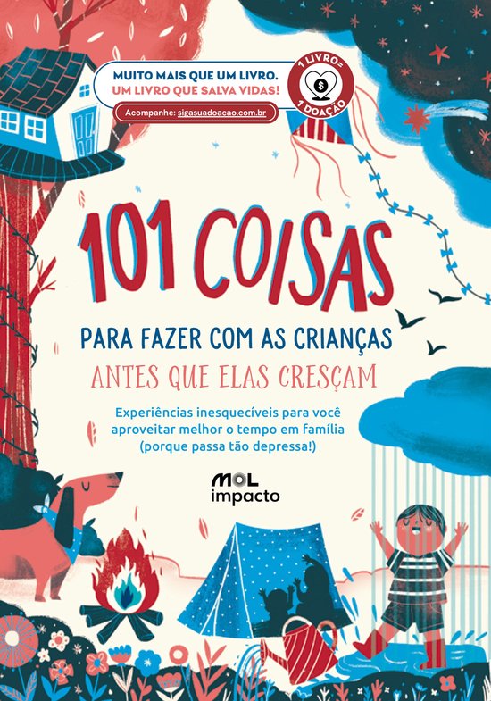 101 Coisas para Fazer com as Crianças Antes que Elas Cresç ... - cover