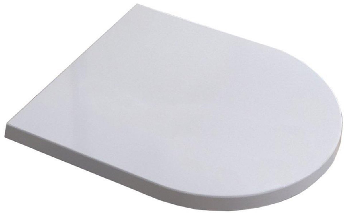 Royal Plaza Kolor Belbo closetzitting met deksel softclose mat wit