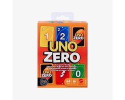foto van Mattel Games UNO Zero - Kaartspel voor kinderen, volwassenen en spelletjesavonden