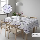 Nappe Raved / Nappe Design Lavande Wit ↔ 140 cm x ↕ 160 cm - PVC - Lavable