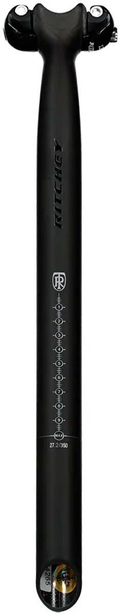 Ritchey Superlogic 1-bolt Flexlogic 20mm Offset Zadelpen Blauw 350 mm / 27.2 mm