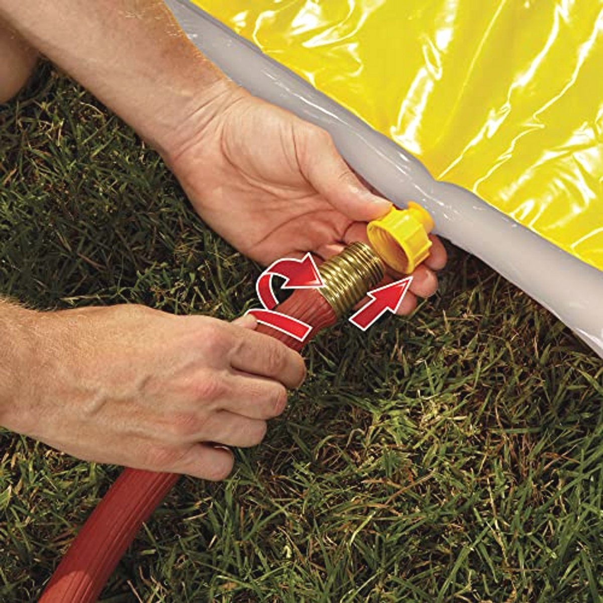 Slip 'N Slide Waterrail 4,8m met Surfplanken - Waterspeelgoed voor Kinderen