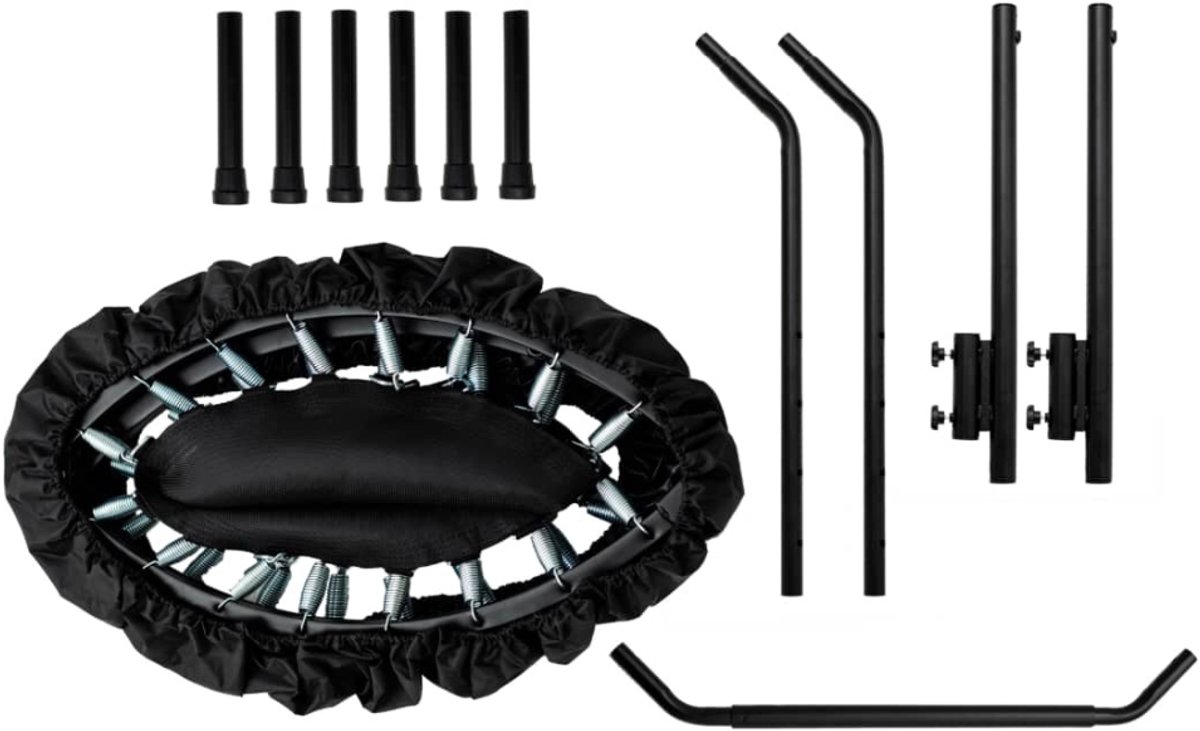 AJ-Sports Fitness trampoline PRO - Mini Trampoline - Inclusief grijpstang - Ø 100cm - Belastbaar tot 150 kg - Trampoline - Trampolines — afbeelding 6