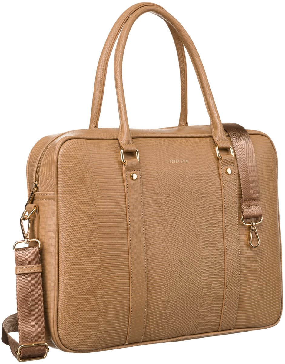 Peterson Dames Business Tas – Schoudertas van Imitatieleer – Laptoptas 13,3" – Groot Formaat A4 – Elegant & Functioneel