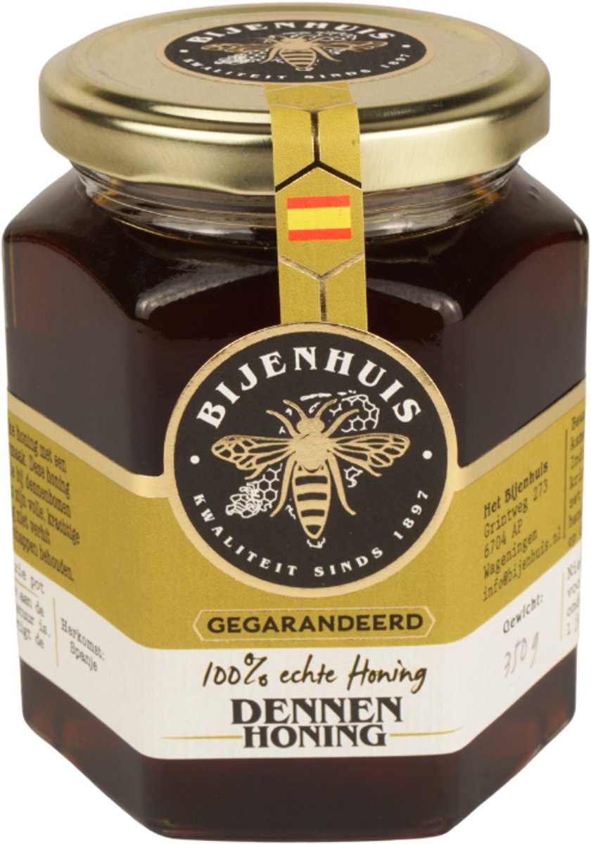 Het Bijenhuis Wageningen - Dennenhoning - 350 g