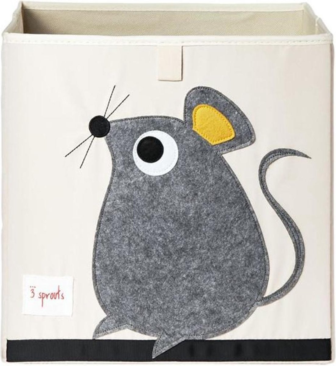3 Sprouts Opbergdoos - Muis
