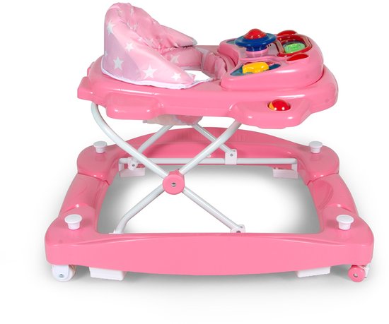 Baninni Loopstoel Classic 2-in-1 Star - Roze van Merkloos — afbeelding 3