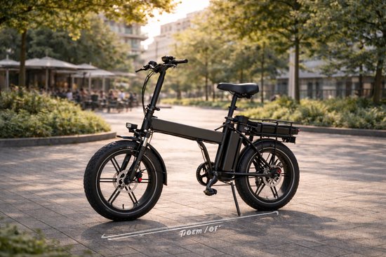 X11 Elektrische Vouwfiets 750W Motor, Dual 48V Batterij, 20” Fat Tires, Hydraulische Schijfremmen, Waterbestendig