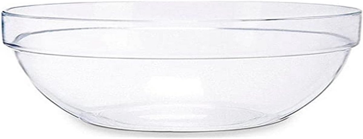 Kleine stapelbare glazen kom voor snacks en desserts 25 cl
