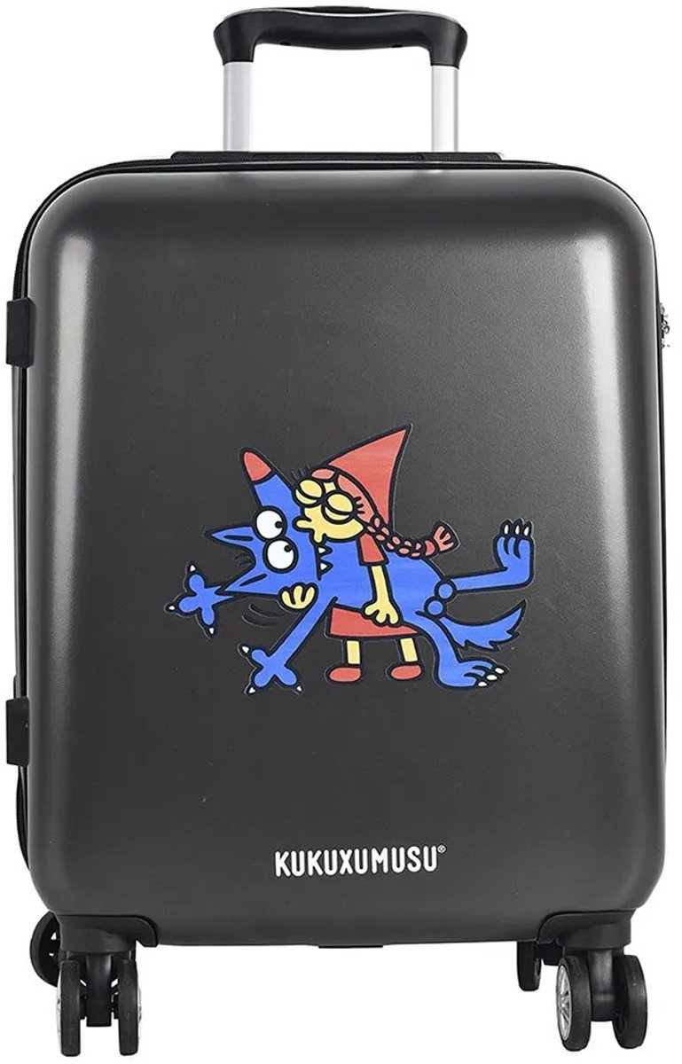 Kukuxumusu Besukao Hg136 Reistas Met Wielen Zwart