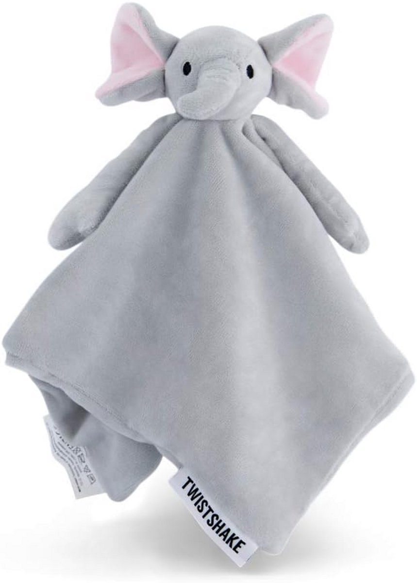 Extra Zacht Knuffeldoek met Dierenkopje voor Baby's en Peuters 33x33 cm