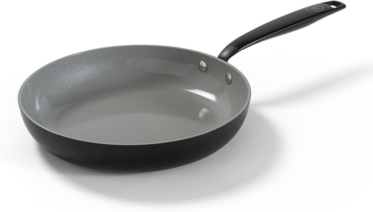 Koekenpan 20 cm met deksel - Keramische anti-aanbaklaag