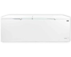 HCB® - Professionele Horeca vriezer - Vrieskist met dubbele klapdeksel - 755 liter - 230V - Diepvries koffer - 72.5x231.5x85 cm (DxBxH) - 86 kg - 9971