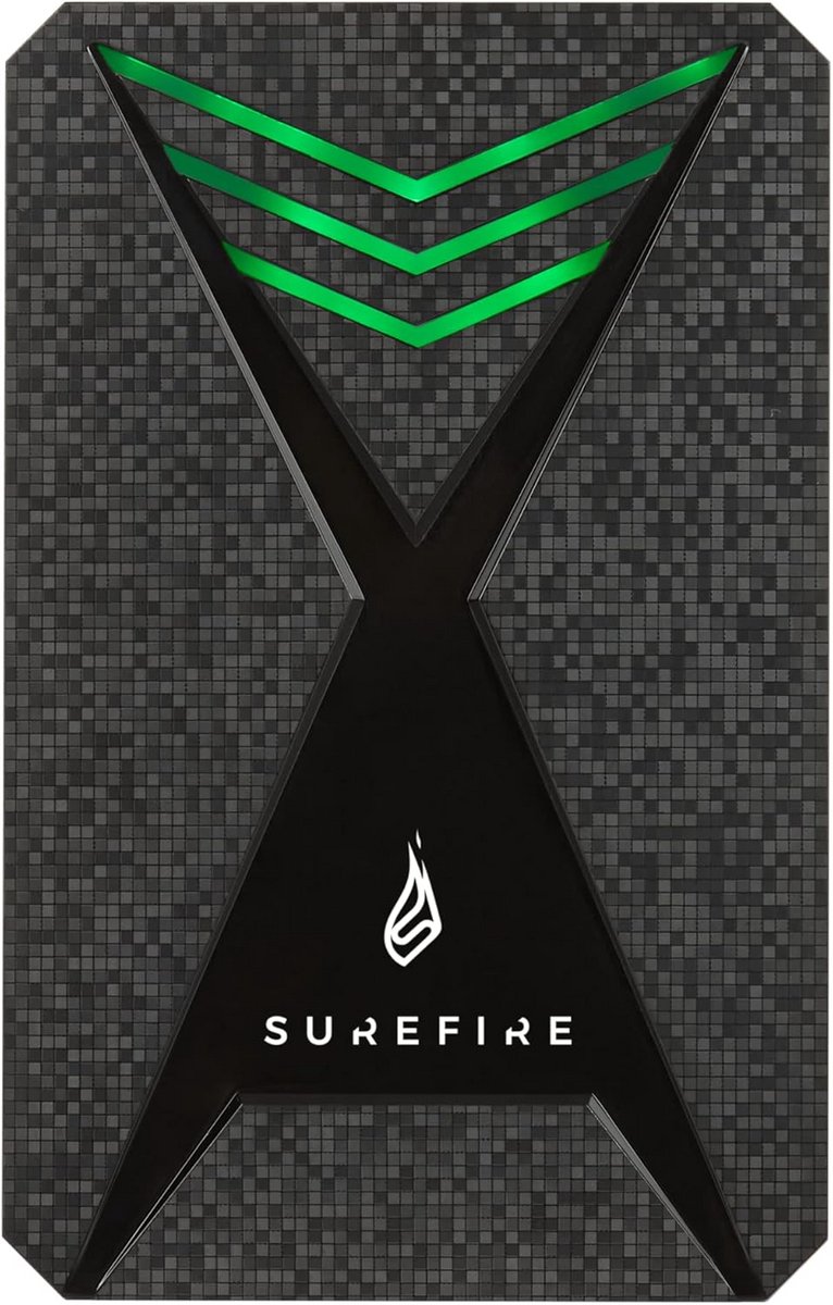 Externe Gaming Harde Schijf 1TB USB 3.2 met RGB Verlichting Zwart