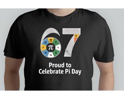Proud To Celebrate Pi Day 67 - T Shirt - science - Gift - Cadeau - sciencefacts - wetenschap - wetenschapsfeitjes - math - mathlife - wiskunde - wiskundeliefde