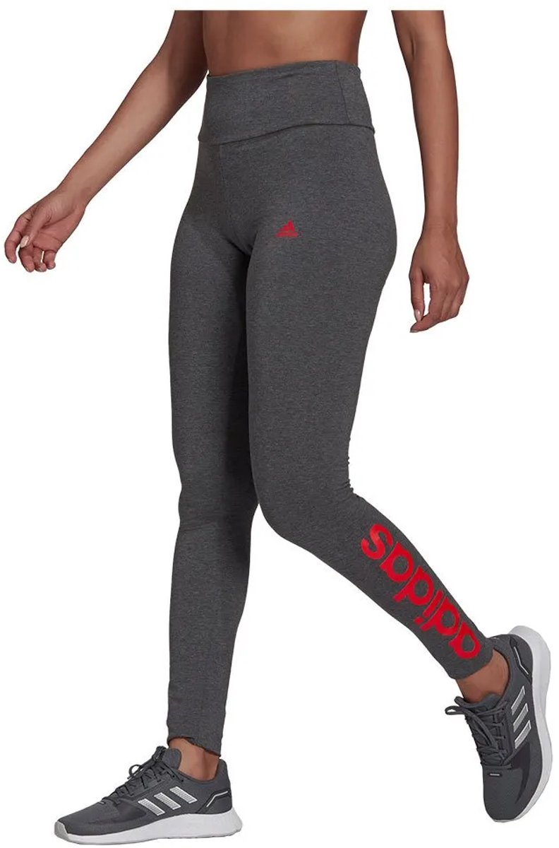 Adidas Linear Leggings XS Regular Vrouw Grijs