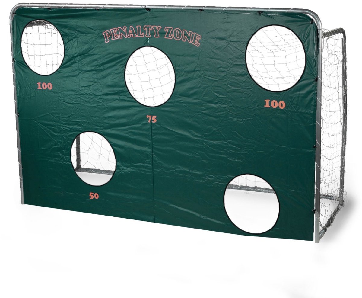 Avyna Voetbaldoel 300x200 cm – Groot Formaat – Inclusief Penaltywand & Net – Stevig Stalen Frame – Duurzaam