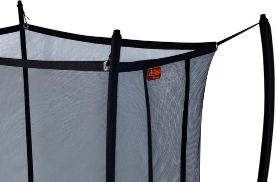 Avyna trampoline veiligheidsnet rechthoekig 275 x 190 cm (213) - Zonder palenconstructie - Zwart