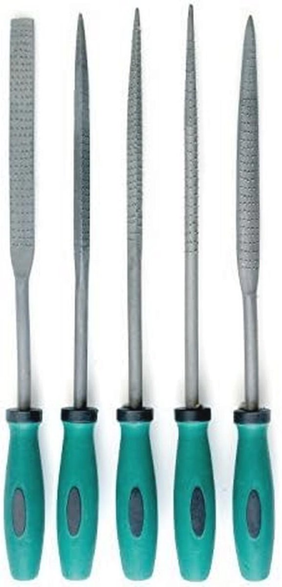 Raspel-set voor knutselen, 5 stuks, 200 mm, ideaal voor hobbyisten