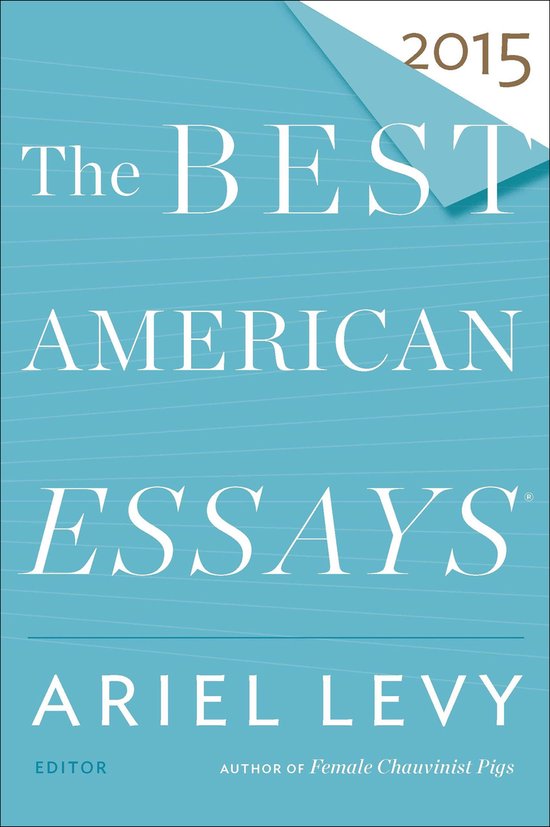The Best American Series - The Best American Essays 2015 - cover