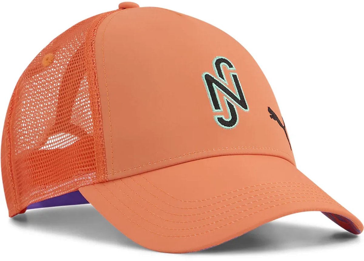PUMA CAP NEYMAR JR TRUCKER 02630601 r UNIVERSEEL Oranje