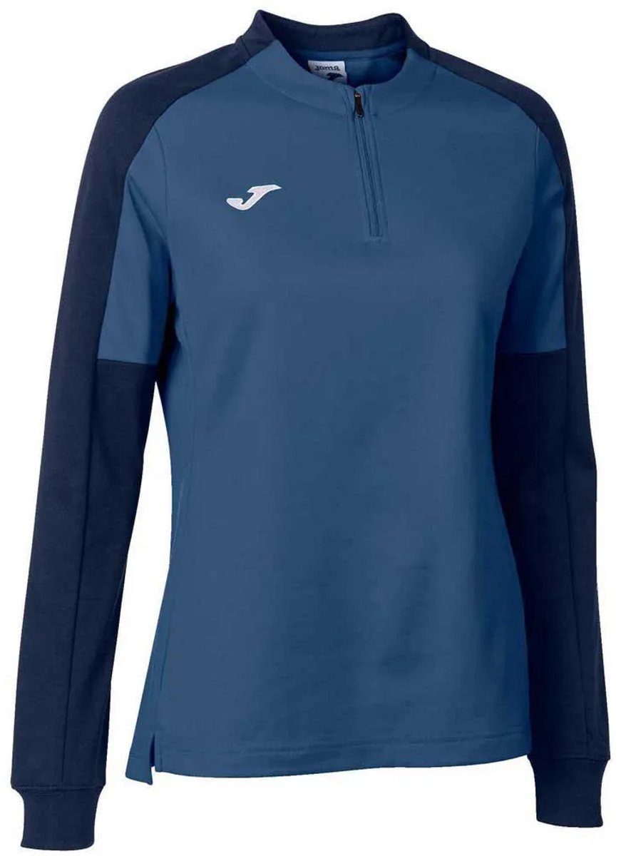 878x1200.jpg Joma Eco Championship Recycled Half Rits Sweatshirt Blauw S Vrouw - Afbeelding 1