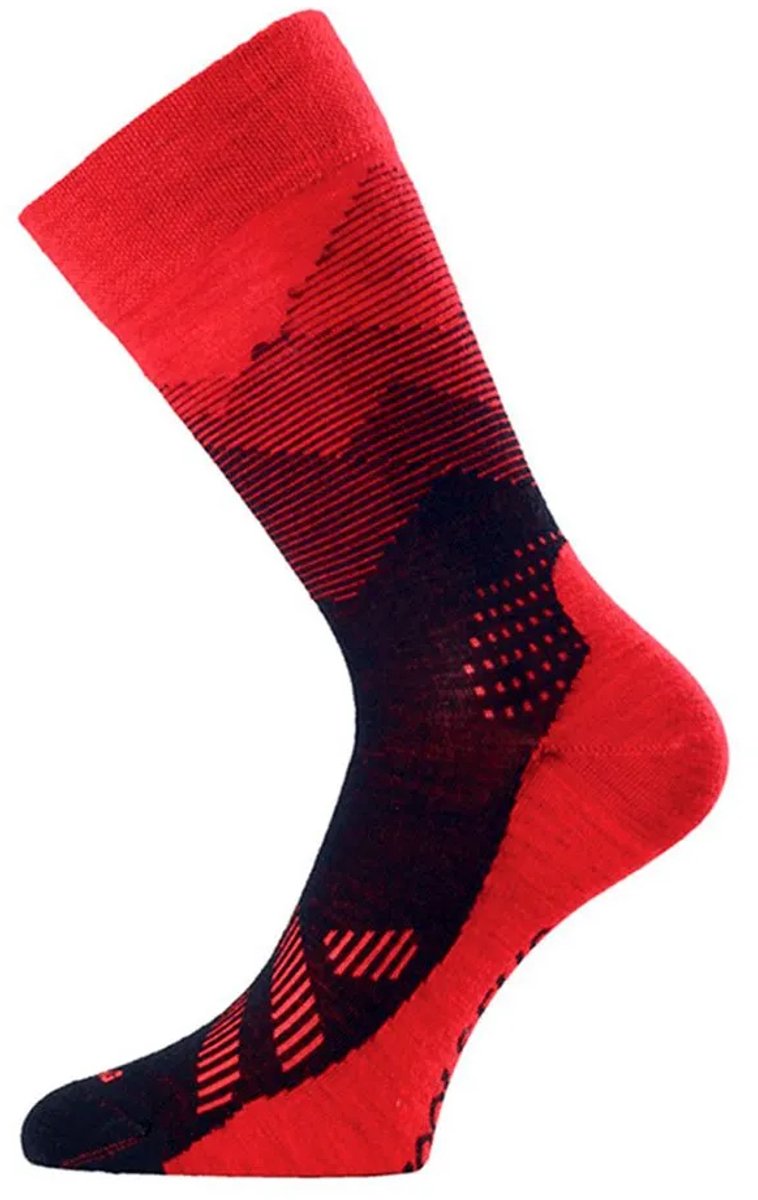 Lasting Fwo 393 Half Crewsokken Rood EU 38-41 Man,Vrouw