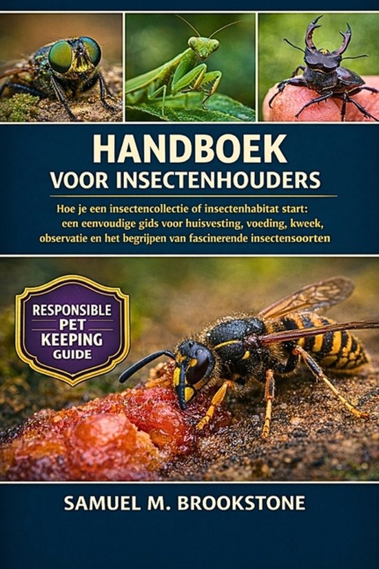 Handboek voor insectenhouders - cover