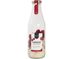 Pineut ® Mix voor Likeur Kersen - fles 750 ML - Kers op de Taart - DIY Pakket - Cocktail Maken - Origineel Cadeau - Likeurdrank Jenever of Wodka - Feestelijk & Gezellig - Kerstcadeau voor vrouwen
