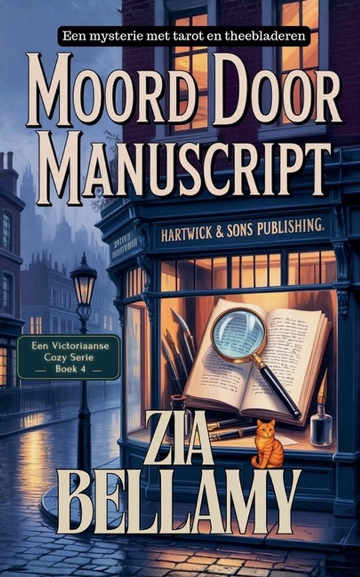 Een Mysterie Met Tarot En Theebladeren- Moord Door Manuscrip ... - cover