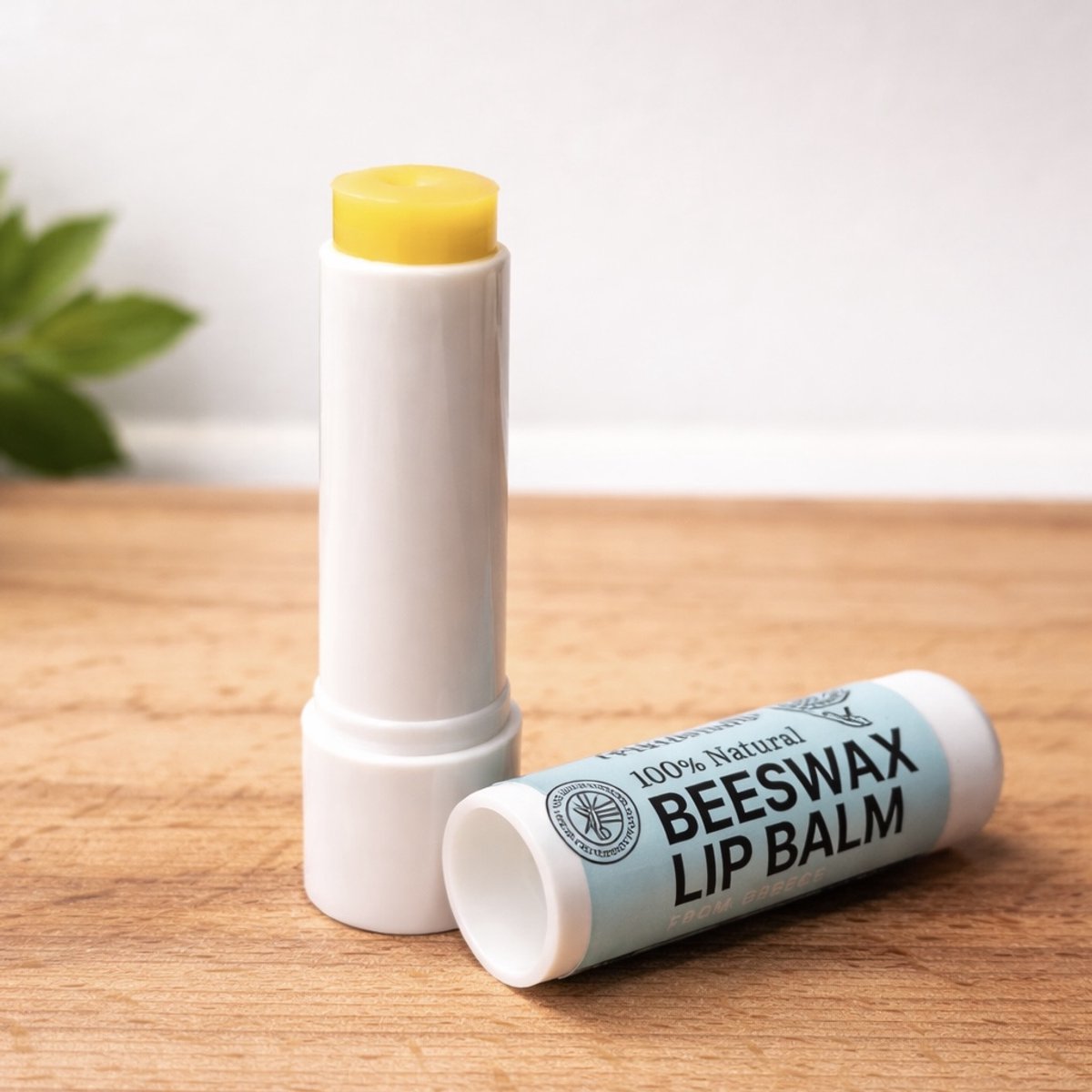 Beeswax lip balm - 100% natuurlijk - 2 pak