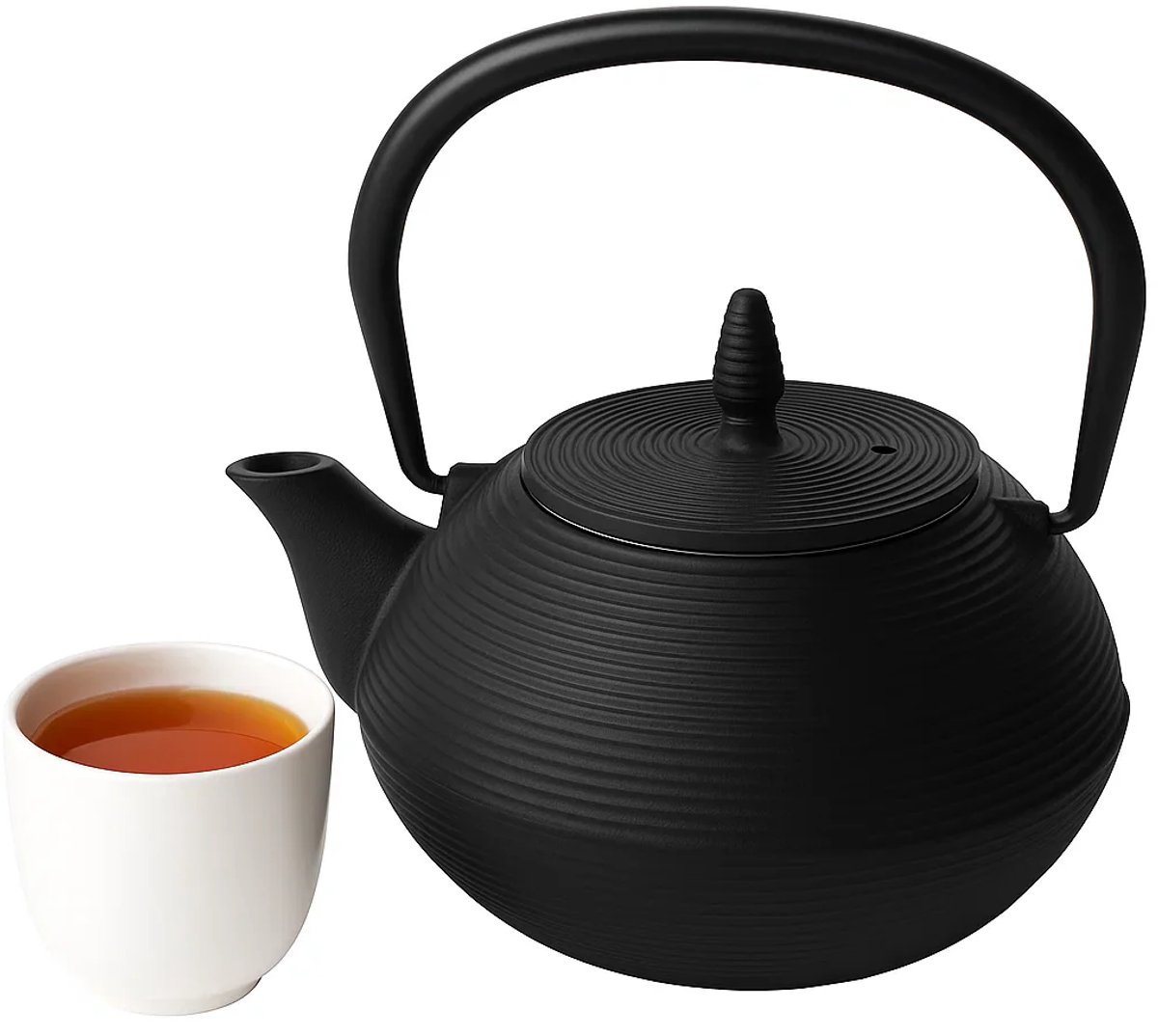 Cookinglife Theepot Sakura Tea Gietijzer Streep 800 ml