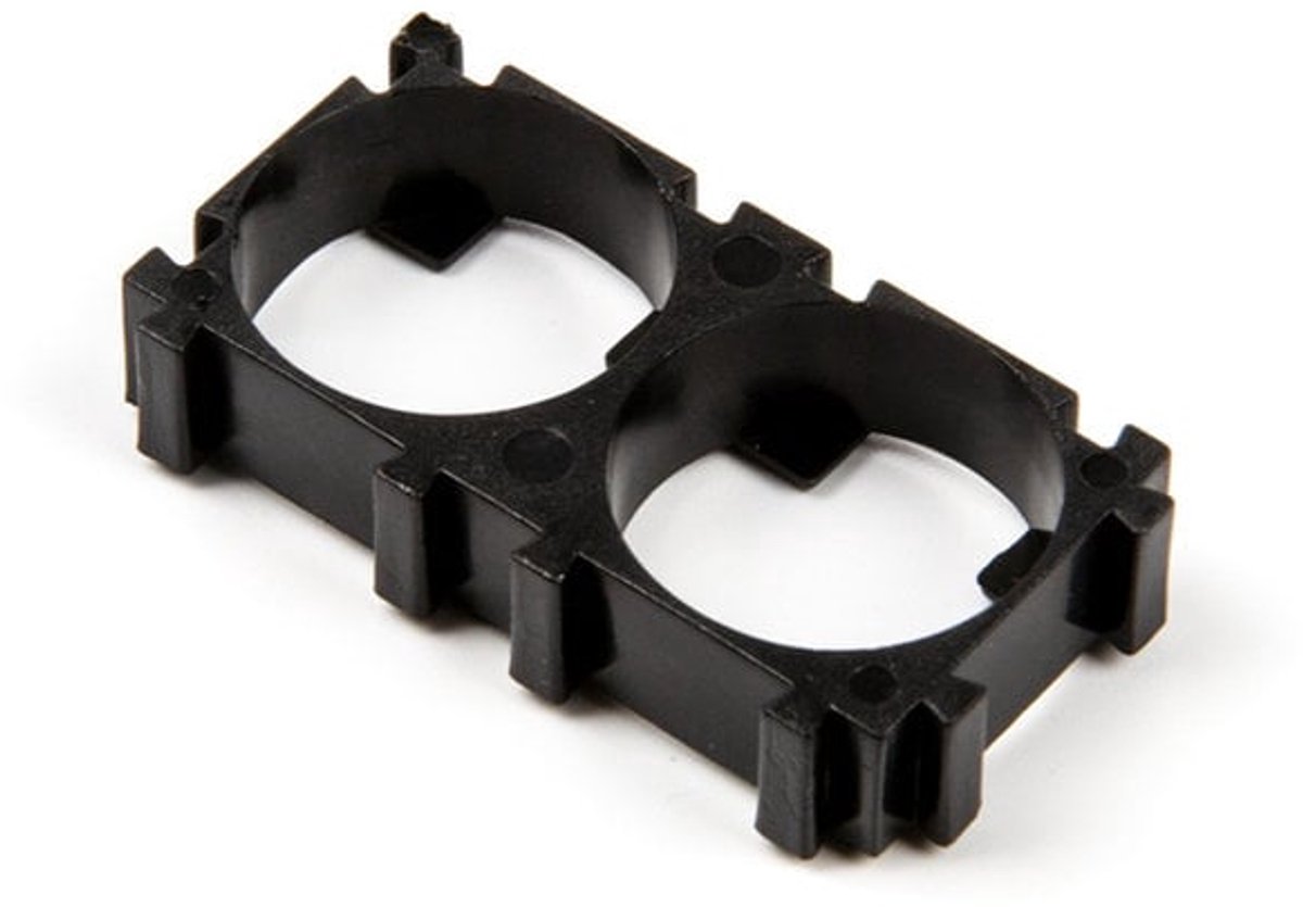 OTRONIC® 2x 18650 batterijhouder schakelbare klem