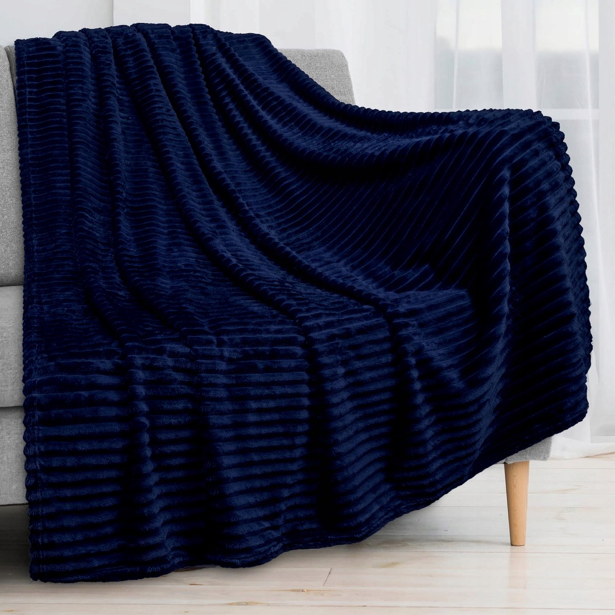 Dikka Fleece Fleece FAD 220x240cm Marineblauw