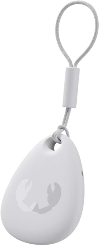 Fresh n Rebel Smart Finder | Airtag Tracker - Objectvinder - Sleutelhanger - Diverse kleuren | Android | Wit