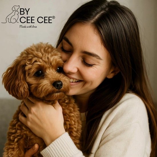 Panier de voiture pour chien Cee Cee - Panier de voiture très Luxe pour chien - Convient pour le siège arrière - Couverture pour chien - Convient également pour le siège passager - Marron - Céline