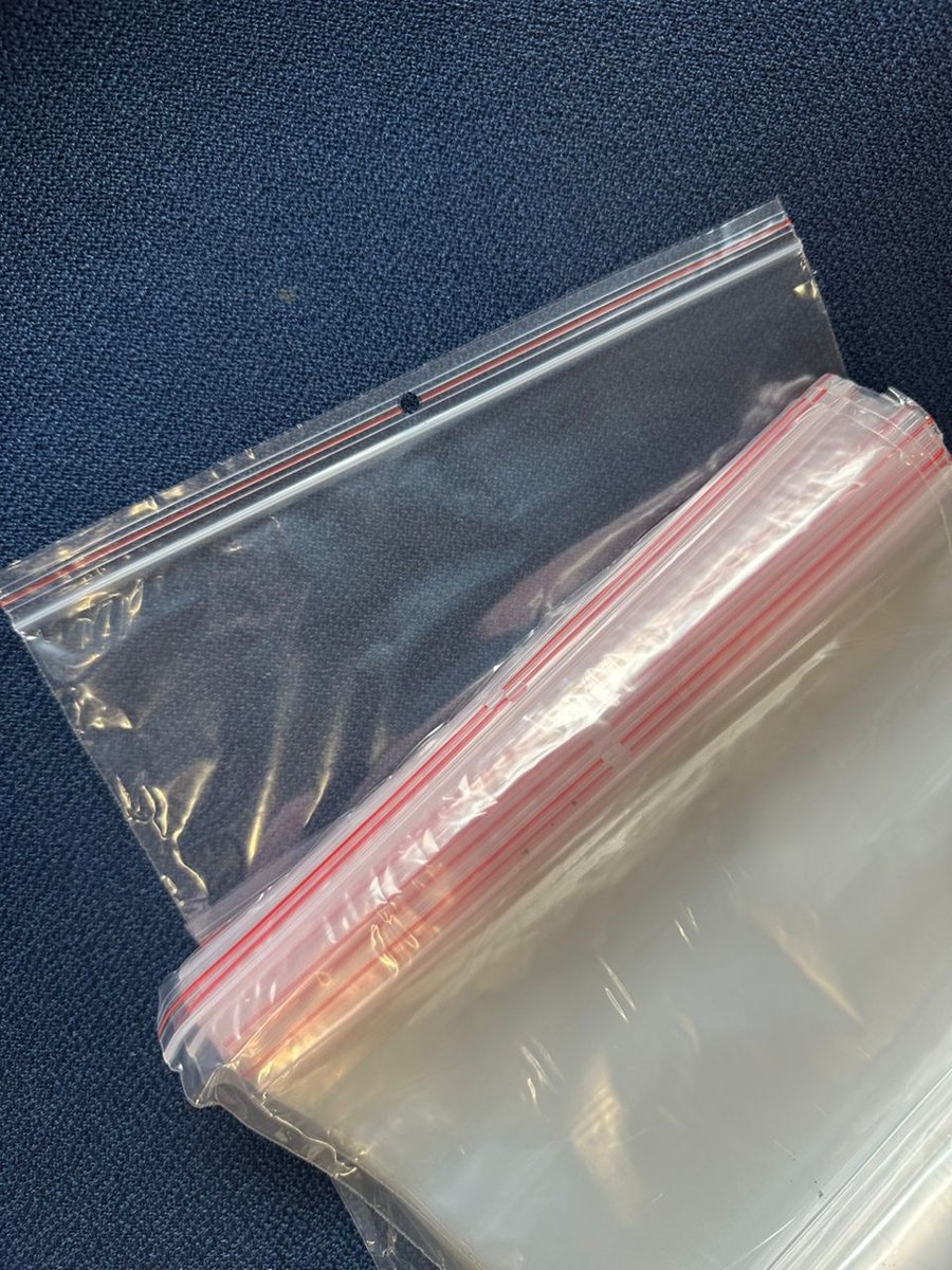 Gripzakjes Transparant - 23x32 cm - 100 stuks - LDPE Zipper Bags