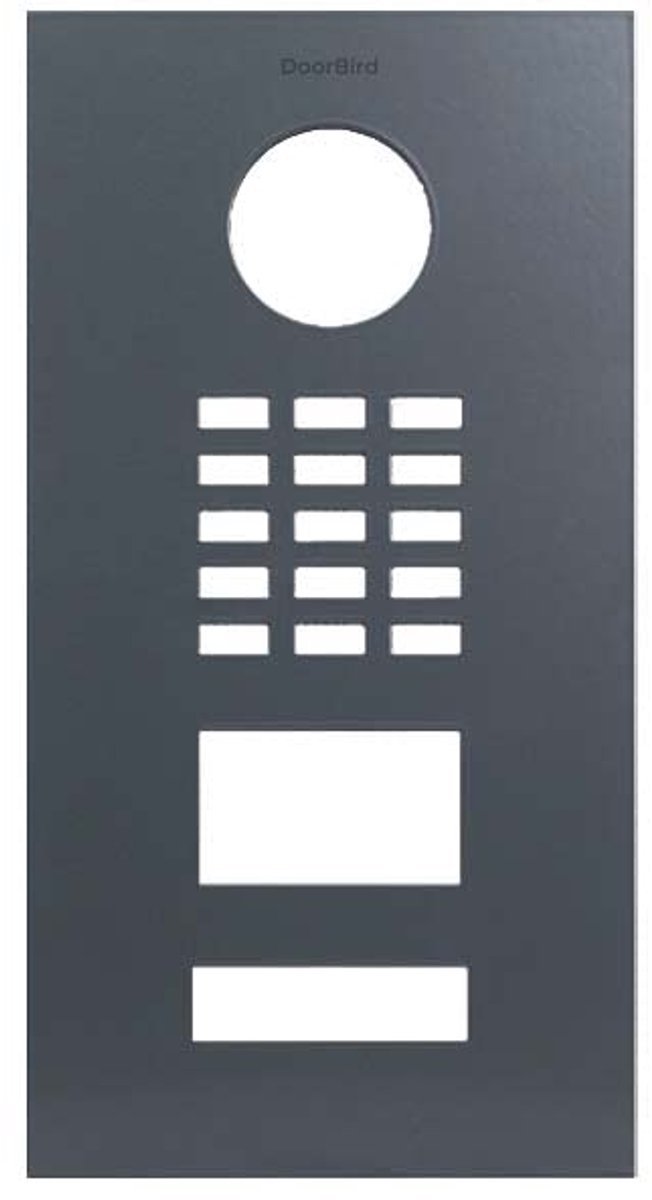 DoorBird Blende für D2101V IP Video Door Station RAL 7015
