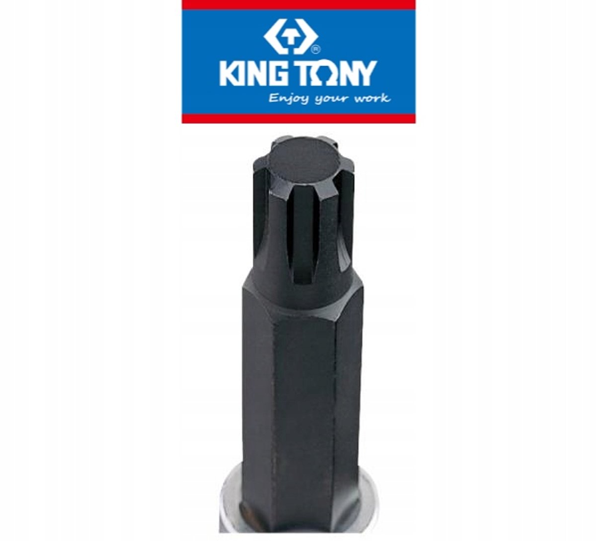King Tony Ribe Bit M10 Vervangbaar - 73 mm
