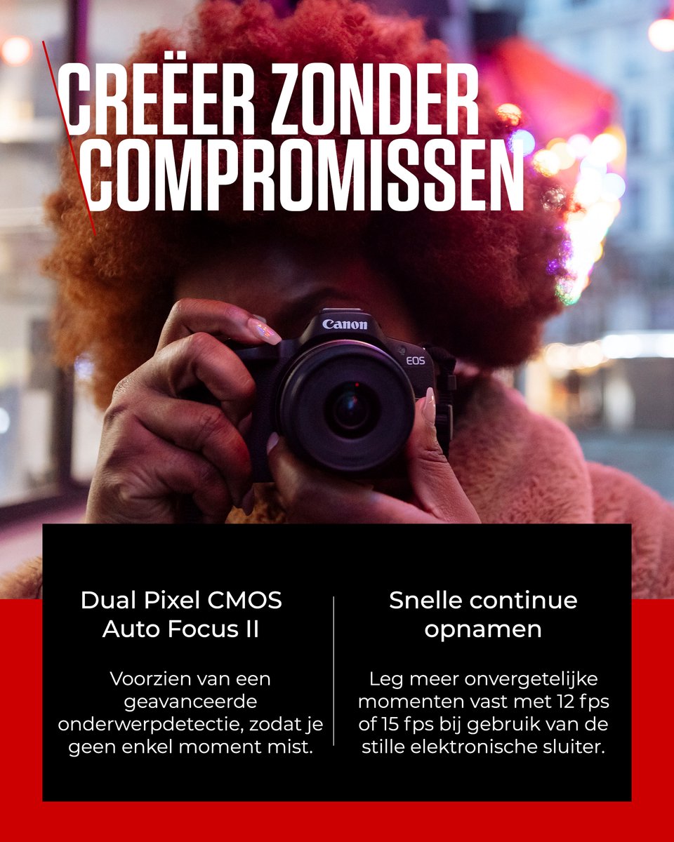 Canon EOS R50: Compacte Systeemcamera - Afbeelding 4