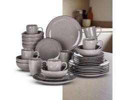 Luxe Serviesset – 32 delig – 8 persoons – Porselein - Bordenset – Dinner platen – Dessertborden -…