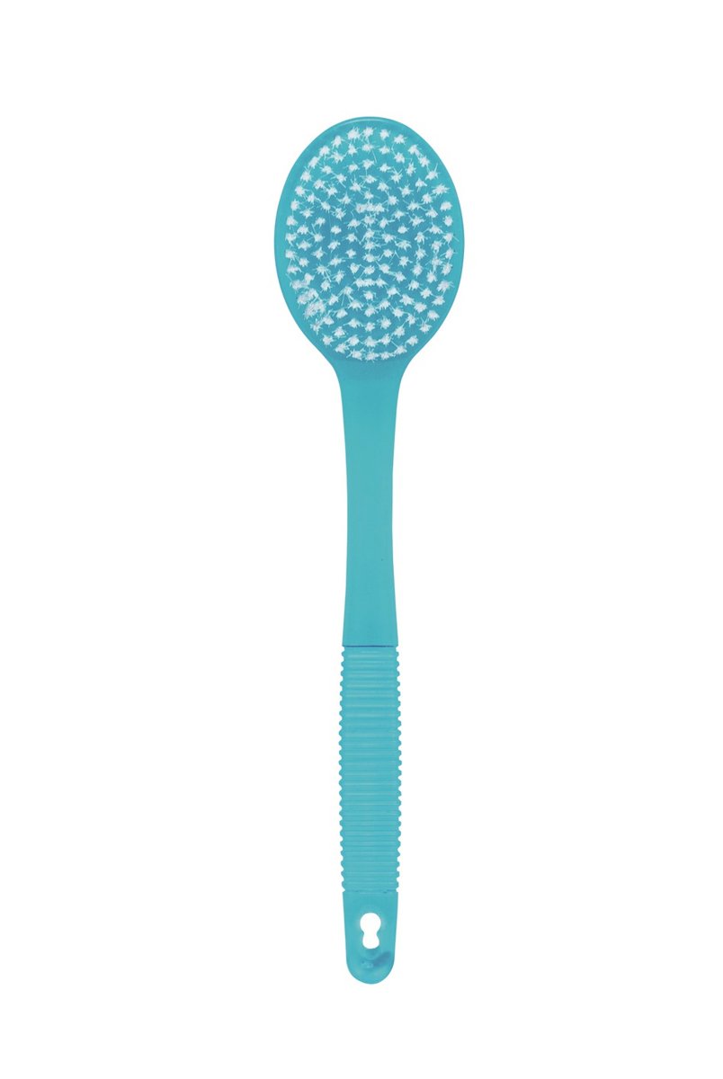 Sundo Badborstel, kunststof – blauw transparant, ca. 34 cm