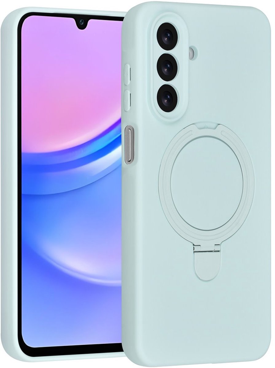 TUNIQ back cover - Galaxy A17 - Mint Groen - Magsafe met ringstand - Minimalistisch ontwerp
