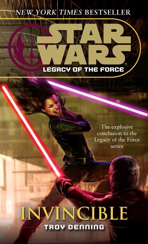 Star Wars: Legacy of the Force: Invincible - cover
