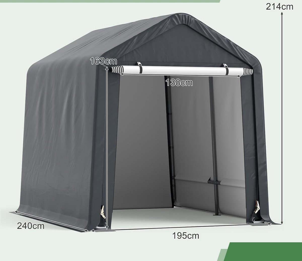 Tuinkas stalen frame pvc - Tuinhuisjes kopen? | | Laagste