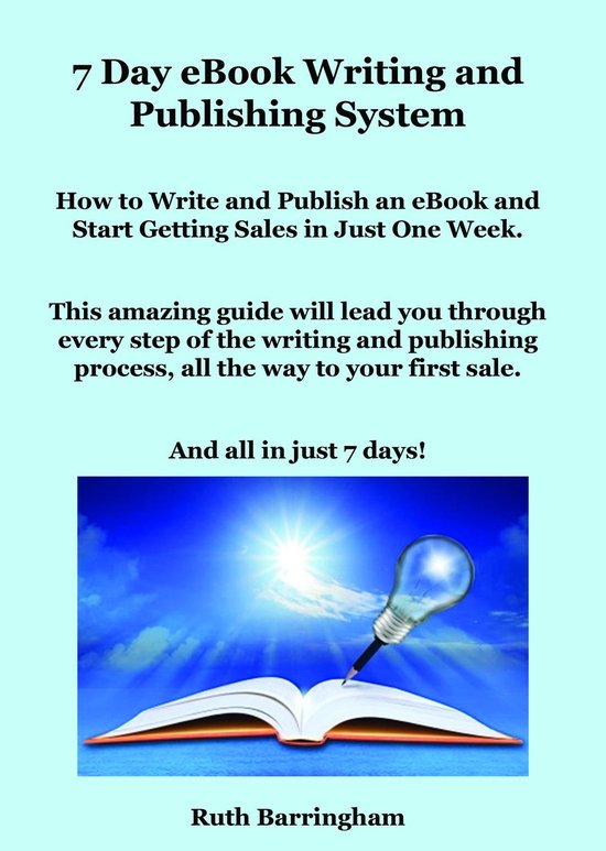 7 Day eBook Writing and Publishing System - cover