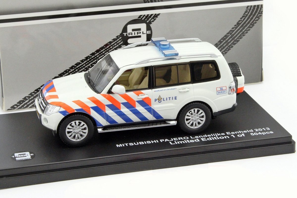Mitsubishi Pajero Landelijke Eenheid 2013 - 1:43 - Triple 9 Collection