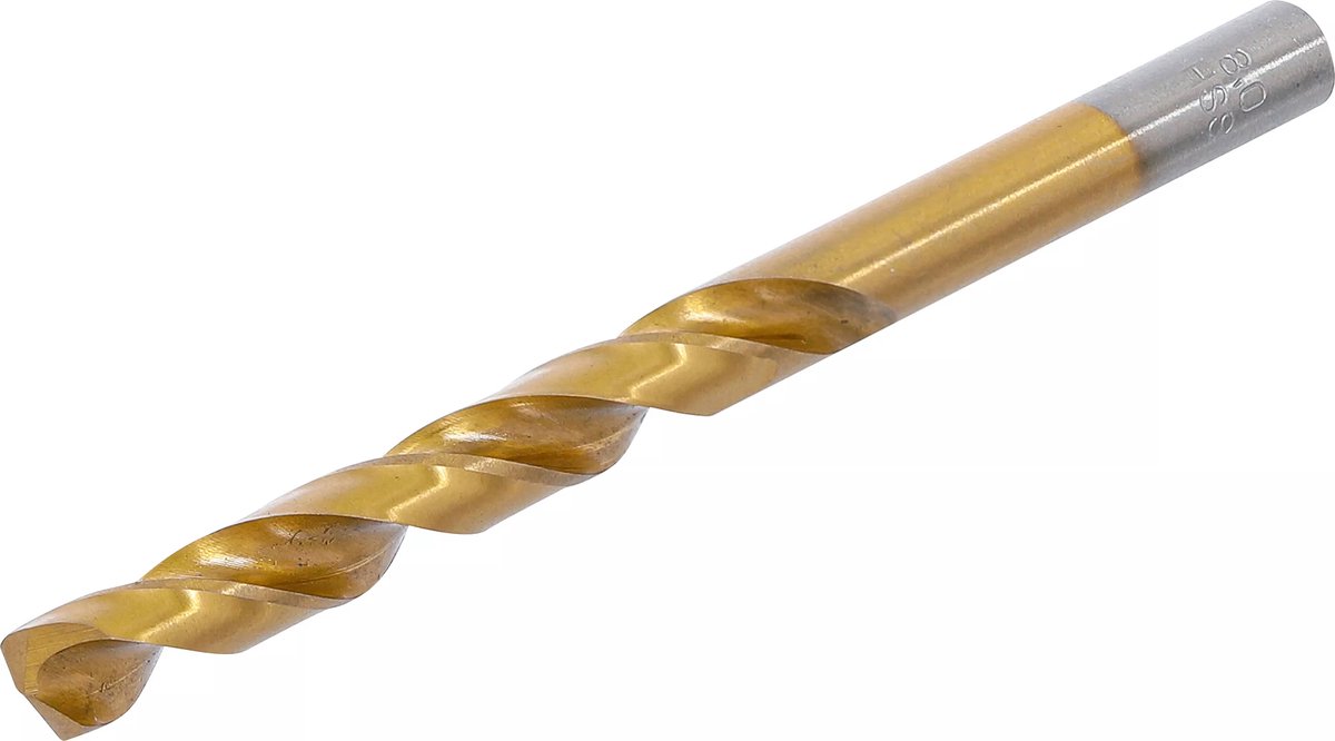 BGS-draaiboor HSS-G titaangenitreerd 8,0 mm - 2040-8