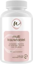 Natural Women Care - Multi kauwtablet kinderen - multi vitamine - vitamine - mineralen - kruiden - kids - goede smaak